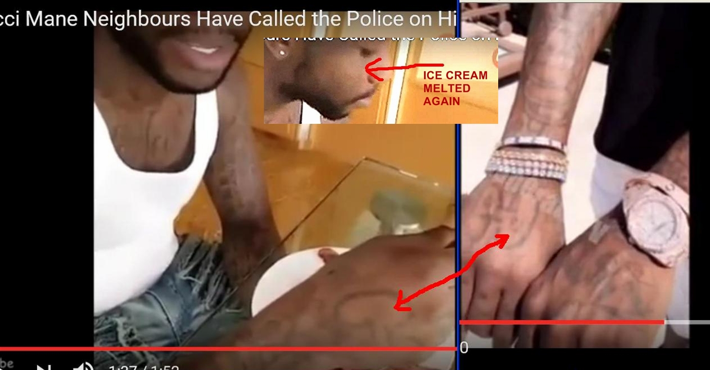 Mane exposed. Replaced other fake Gucci Mane clone (one or more), imposter. Gucci Mane, Proofs, Evidence, Disclosure, Photos, Videos